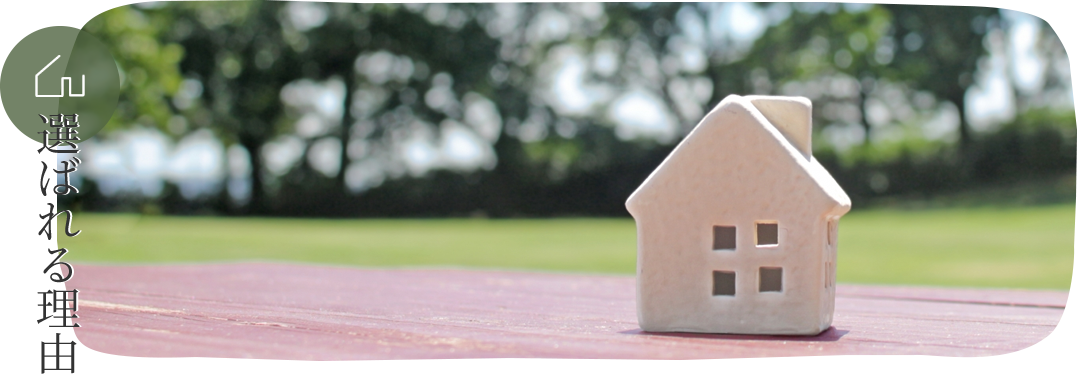 選ばれる理由